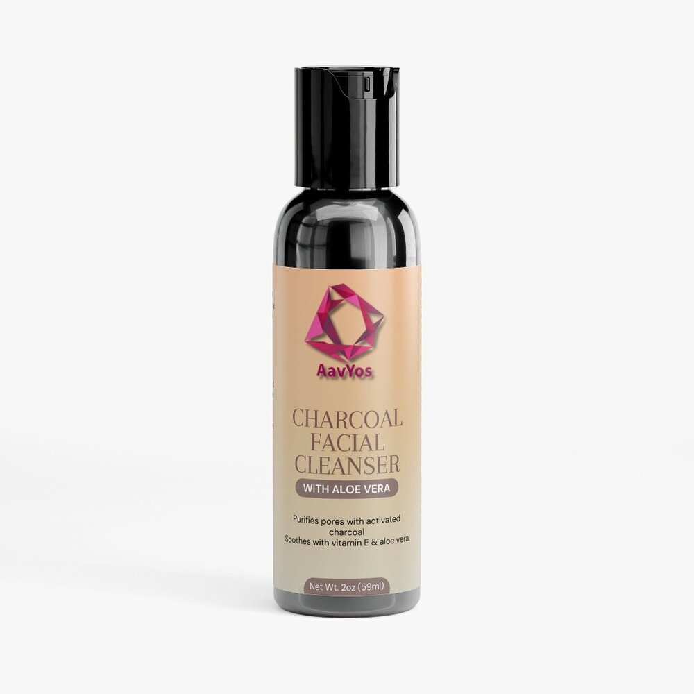AavYos Charcoal Facial Cleanser